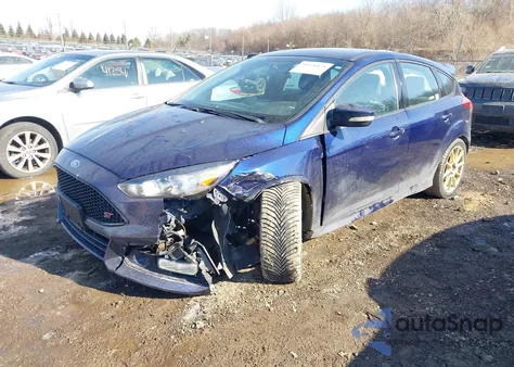 2017 Ford Focus St from USA, damaged, VIN 1FADP3L97HL221765